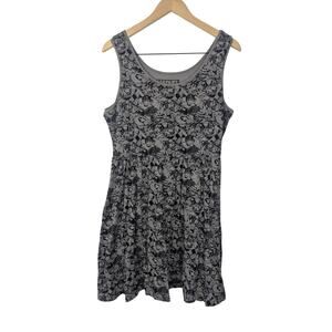 Her Universe Gray Marvel Superhero Fit & Flare Sleeveless Mini Dress